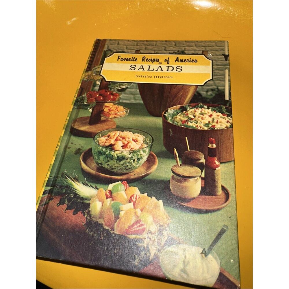 Vintage‎ Favorite Recipes of America Salads Cookbook 1968